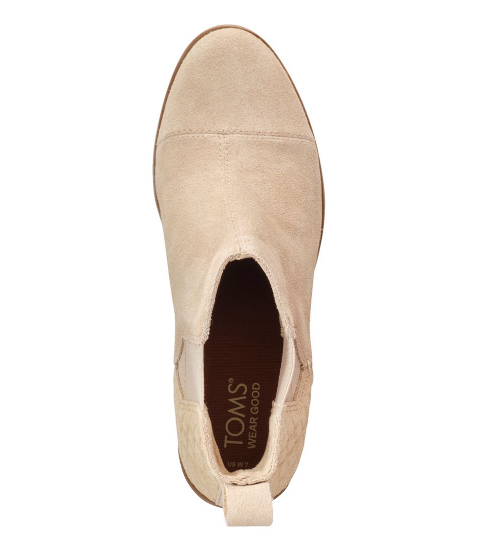 L.L.Bean Women's TOMS® Everly Chelsea Boots, Suede FOOTWEAR|SALE