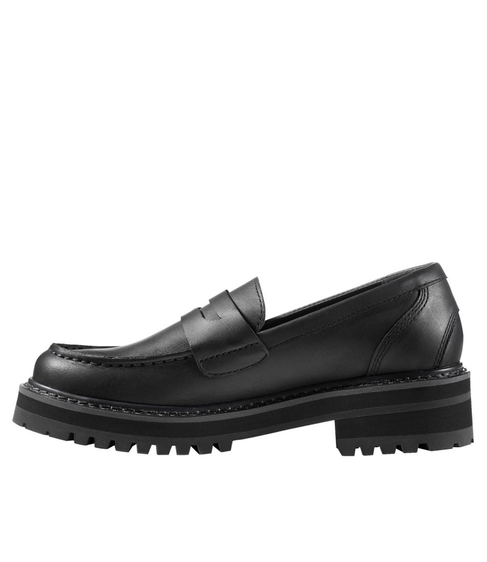 L.L.Bean Women's Camden Hills Penny Loafers, Leather FOOTWEAR