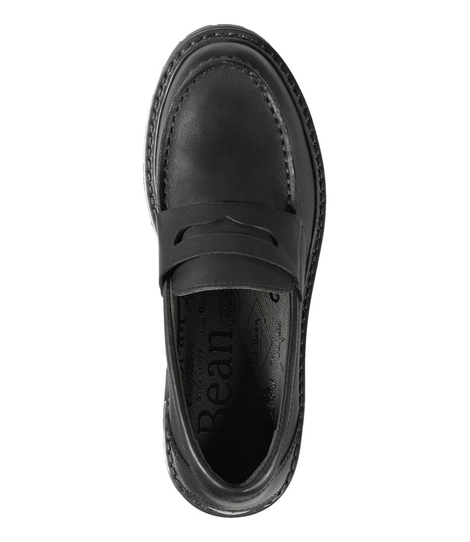 L.L.Bean Women's Camden Hills Penny Loafers, Leather FOOTWEAR