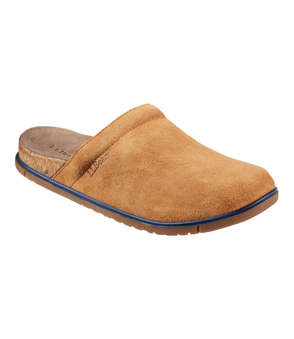 L.L.Bean Women's Go Anywhere Clogs, Suede FOOTWEAR