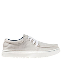 L.L.Bean Women's Higgins Beach 4-Eye Lace-Up Shoes, Canvas FOOTWEAR|SALE