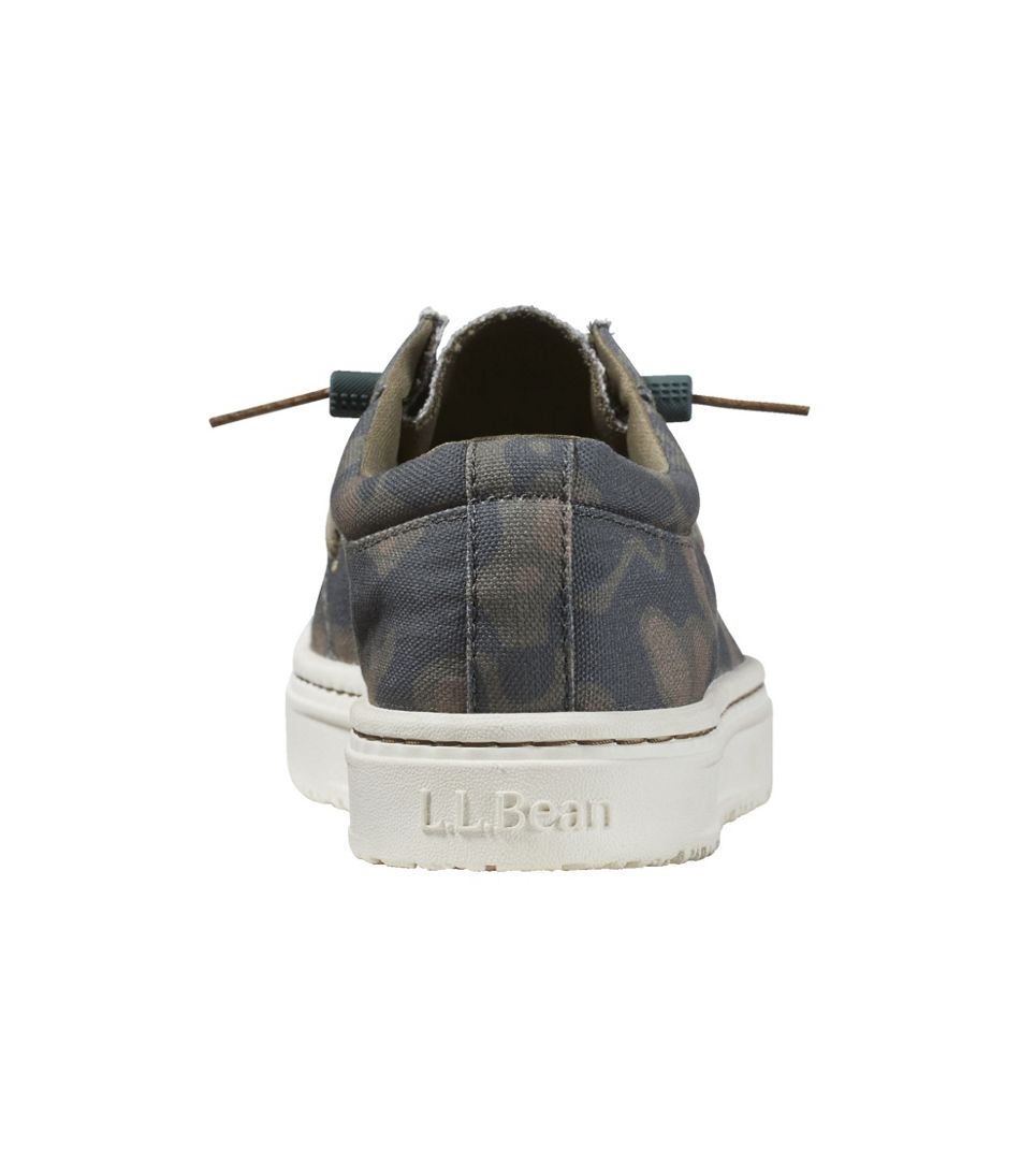 L.L.Bean Women's Higgins Beach 4-Eye Slip-Ons, Print FOOTWEAR|SALE