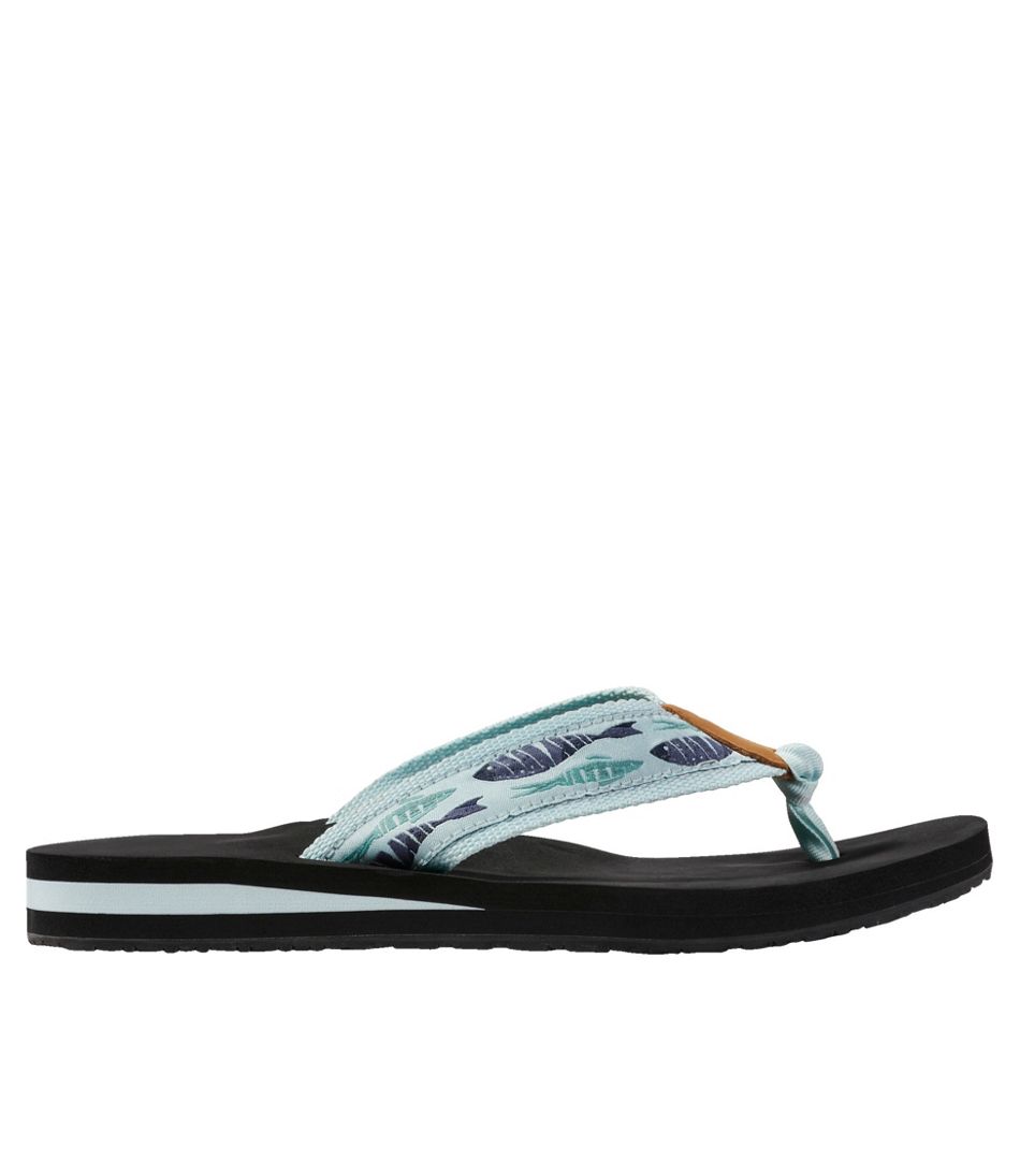 L.L.Bean Women's Original Maine Isle Flip-Flops, Motif FOOTWEAR|SALE