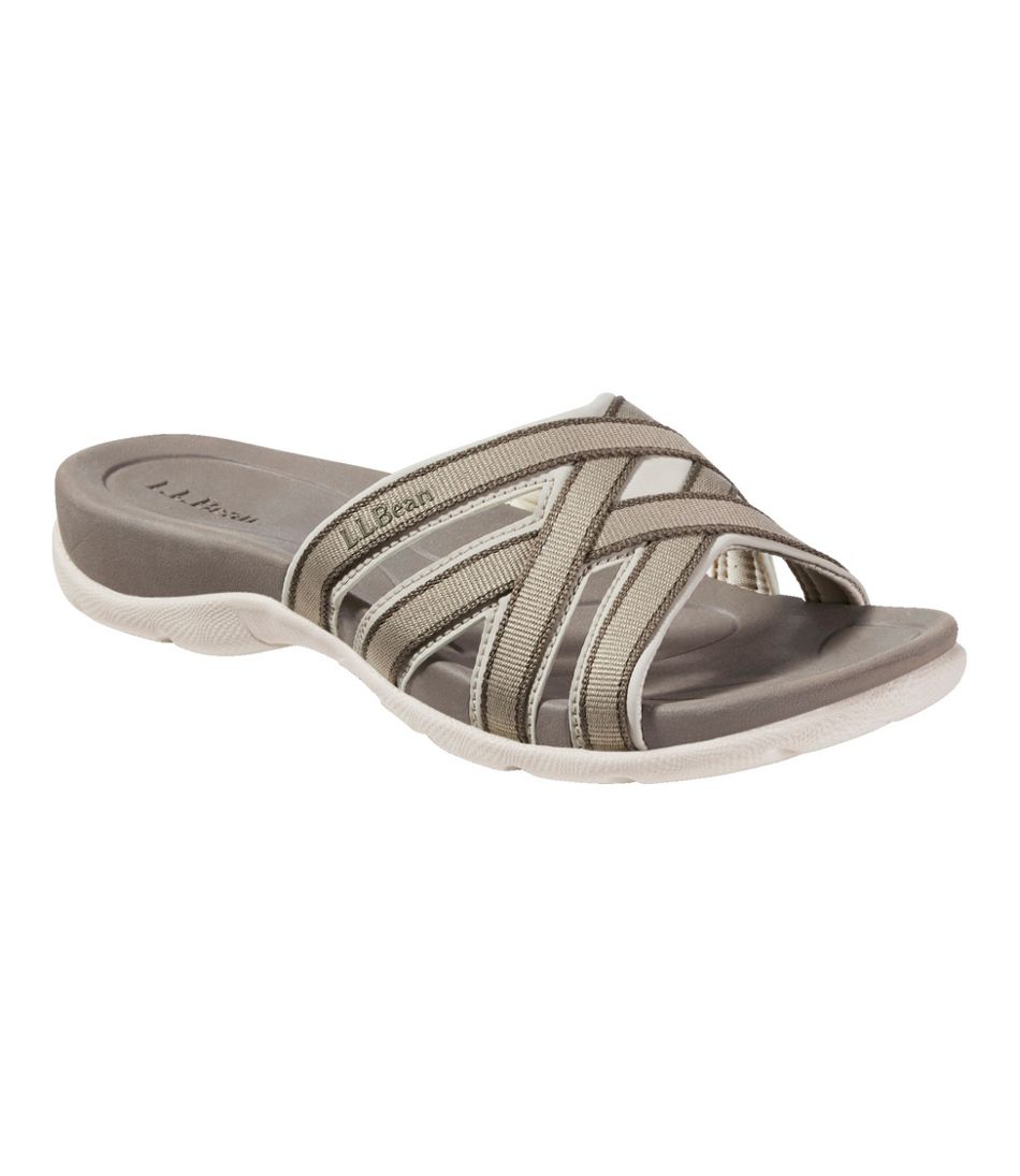 L.L.Bean Women's Boothbay Slide Sandals FOOTWEAR