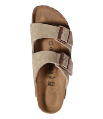 L.L.Bean Women's Birkenstock Arizona Sandals, Suede, Classic Footbed FOOTWEAR