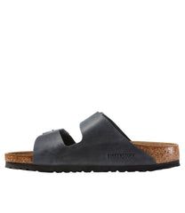 L.L.Bean Women's Birkenstock Arizona Sandals, Leather, Classic Footbed FOOTWEAR