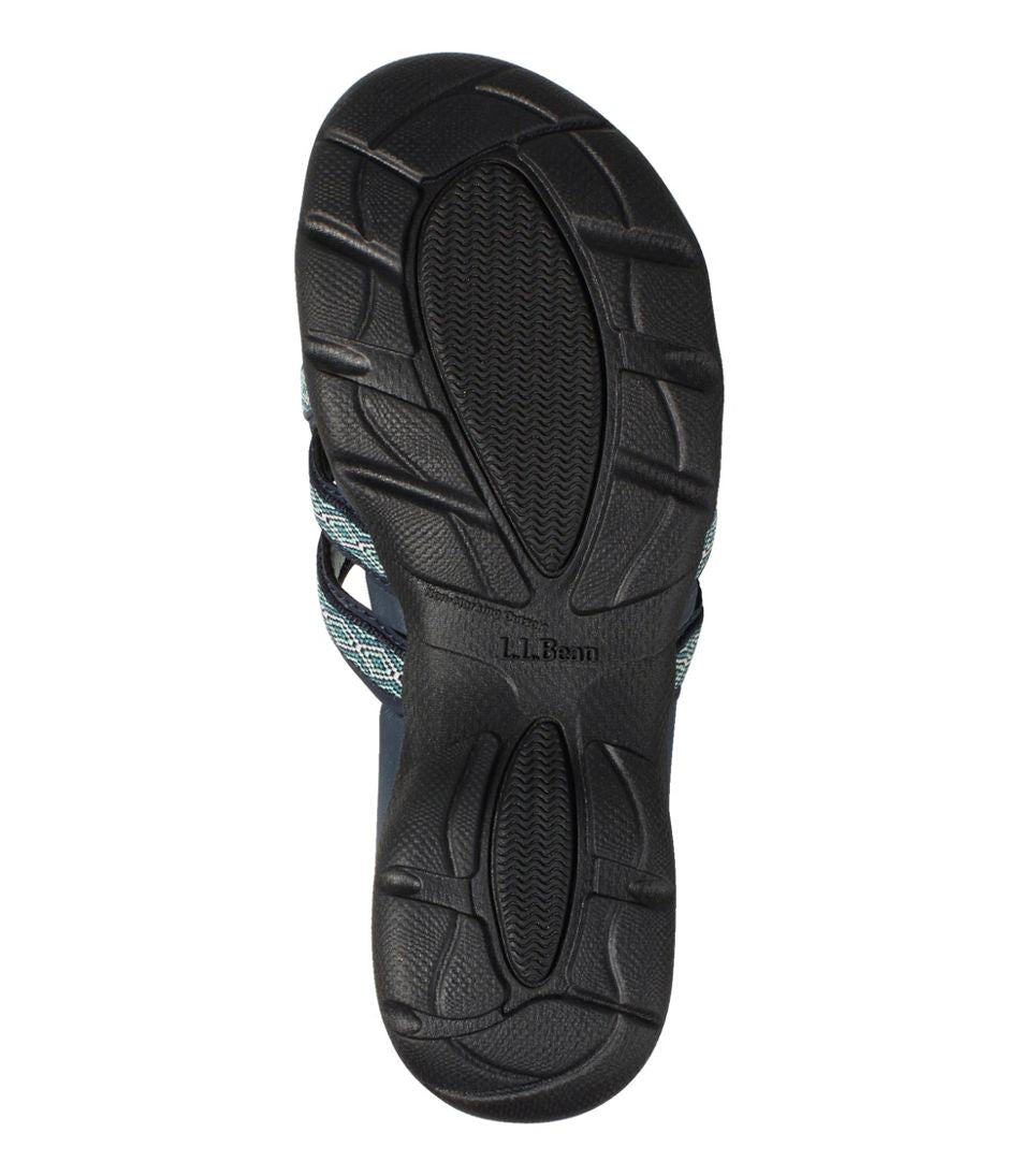 L.L.Bean Women's Boothbay Slide Sandals, Print FOOTWEAR
