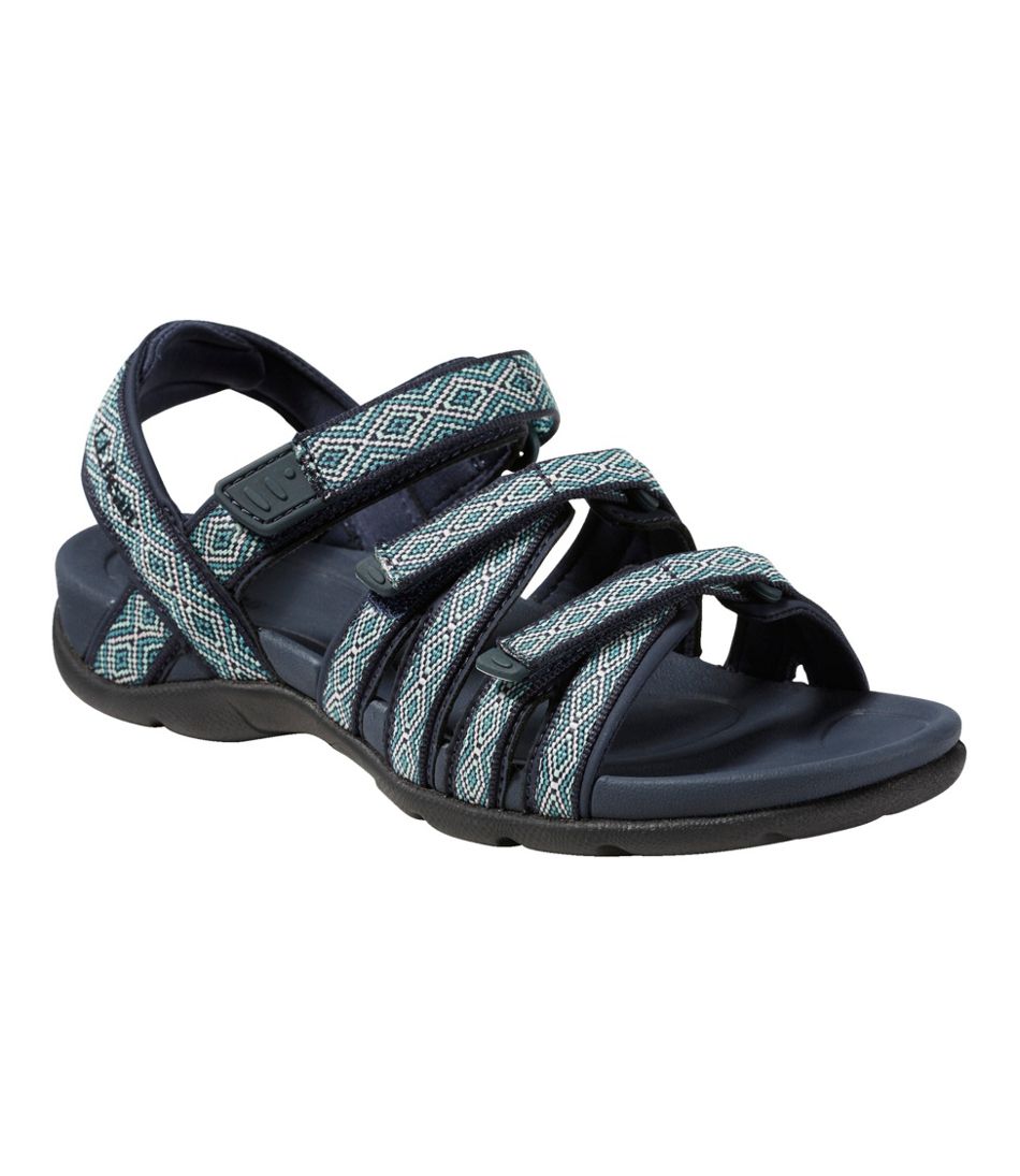 L.L.Bean Women's Boothbay Sandals, Print FOOTWEAR