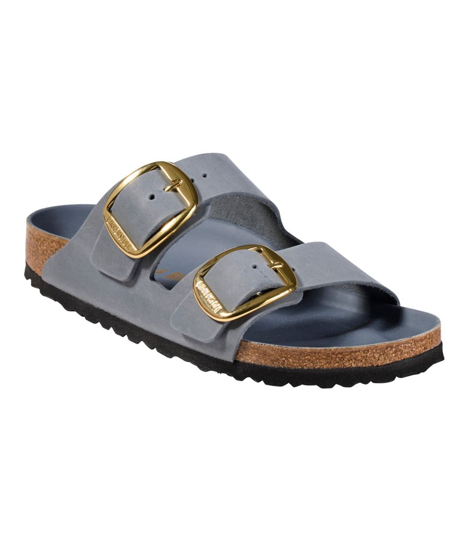 L.L.Bean Women's Birkenstock Big Buckle Arizona Sandals, Leather FOOTWEAR