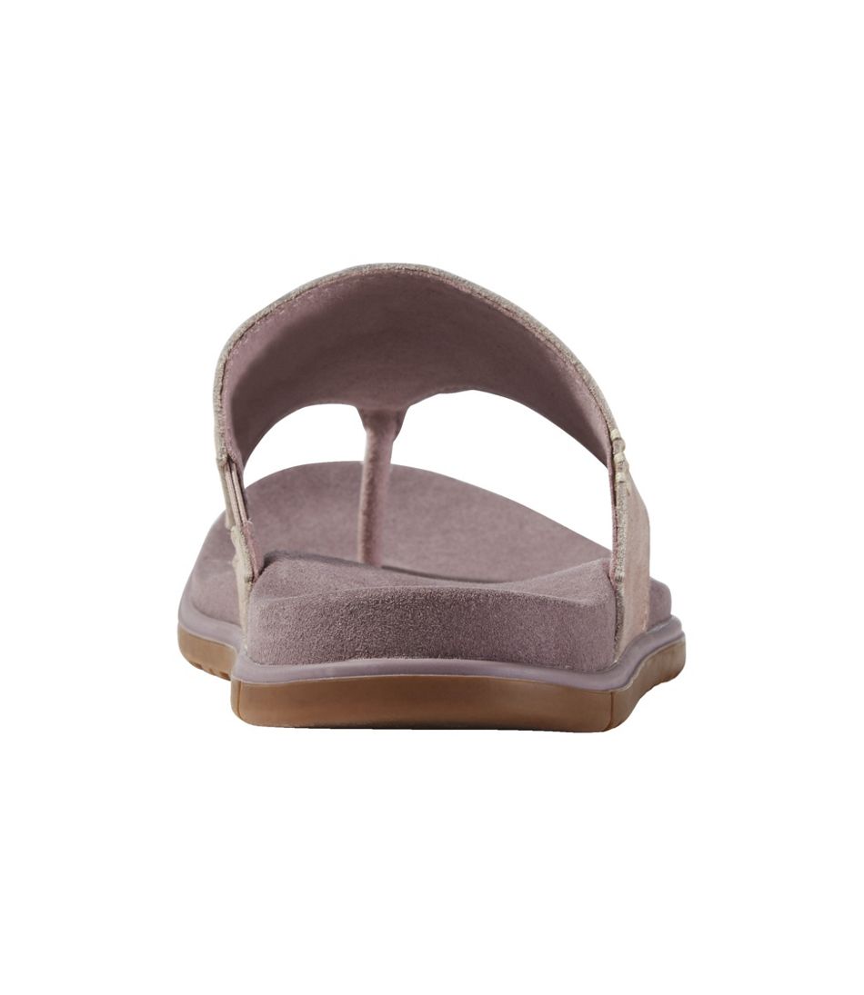 L.L.Bean Women's Go-Anywhere Flip-Flops, Nubuck FOOTWEAR|SALE