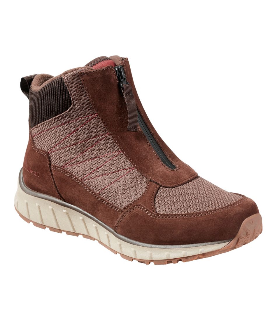 L.L.Bean Men's Snow Sneaker 5 Insulated Boots, Zip-Front FOOTWEAR