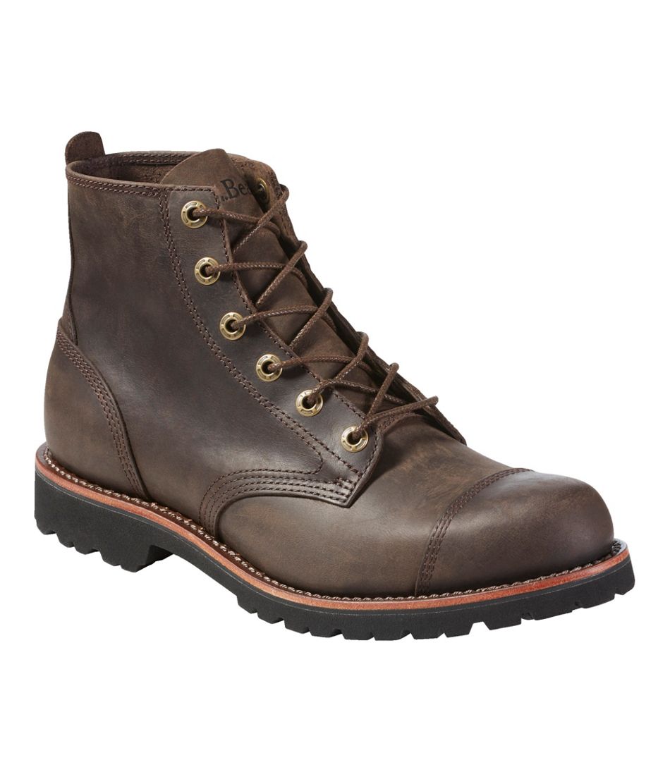 L.L.Bean Men's Bucksport Boots, Cap Toe FOOTWEAR|SALE