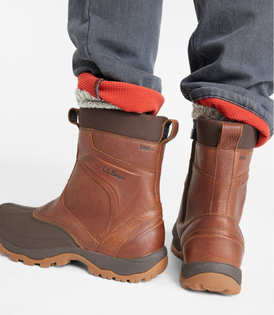 L.L.Bean Men's Storm Chaser Boots 5, Zip FOOTWEAR
