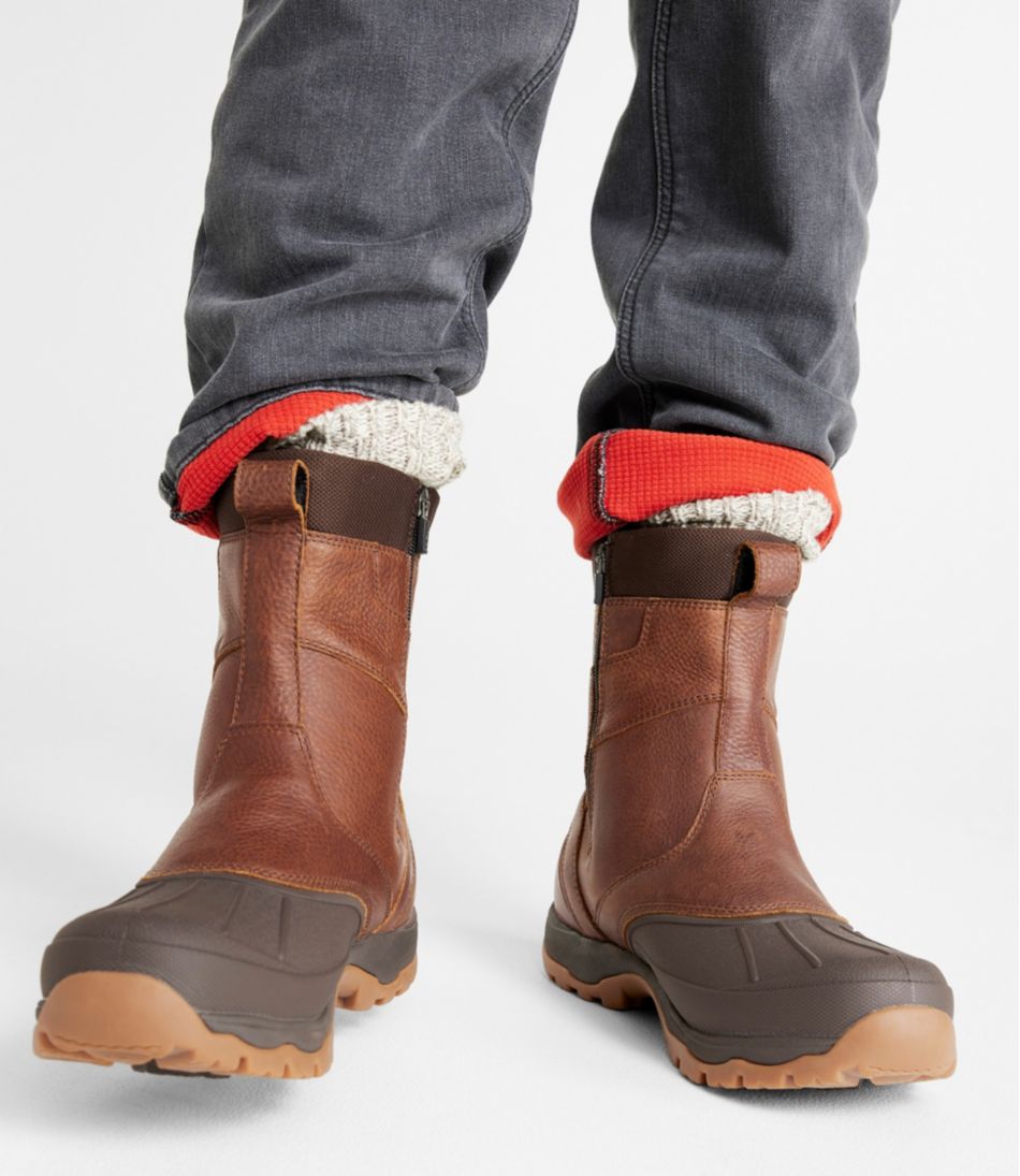 L.L.Bean Men's Storm Chaser Boots 5, Zip FOOTWEAR