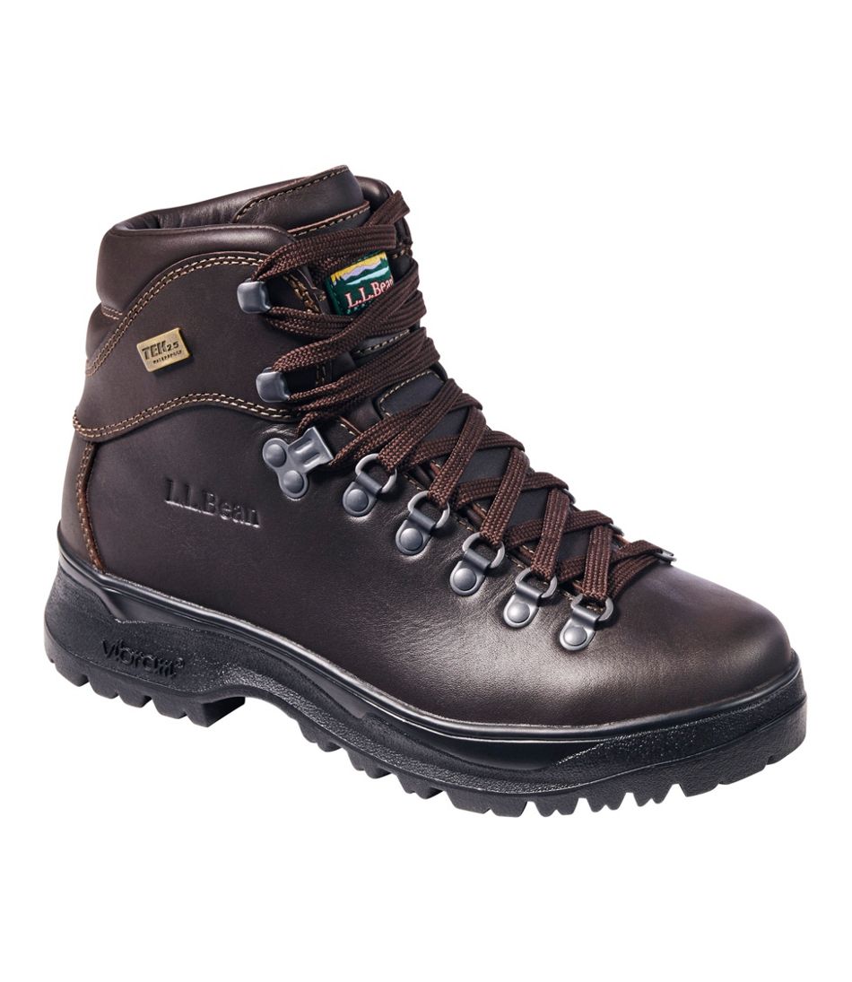 L.L.Bean Men's Cresta II Waterproof Hiking Boots, Leather FOOTWEAR