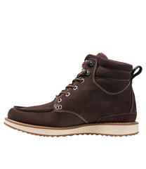L.L.Bean Men's Stonington Boots, Suede Moc-Toe FOOTWEAR|SALE