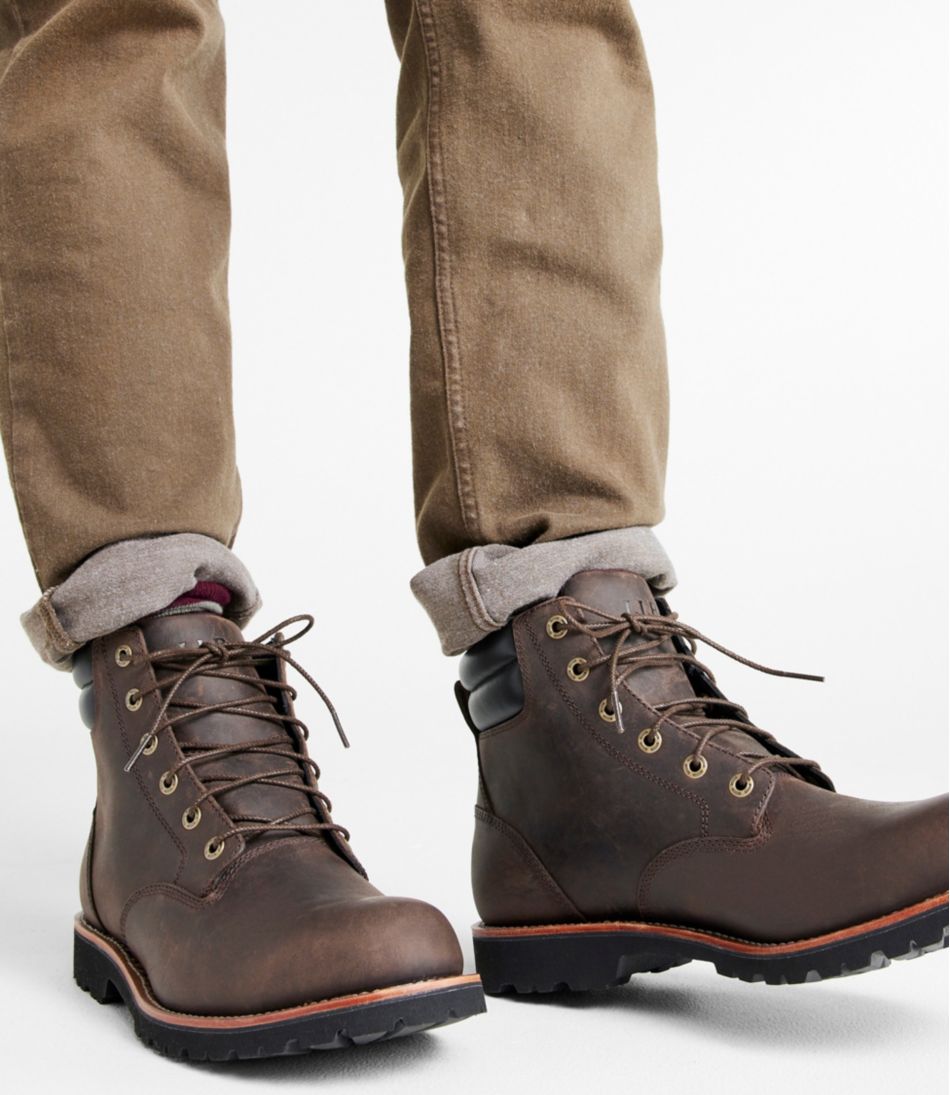 L.L.Bean Men's Bucksport Boots, Plain-Toe FOOTWEAR|SALE