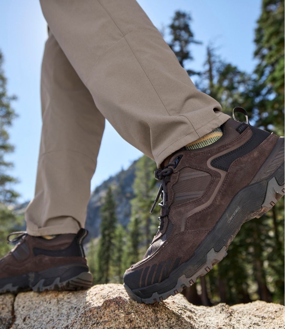 L.L.Bean Men's Trail Model X Waterproof Hiking Shoes FOOTWEAR
