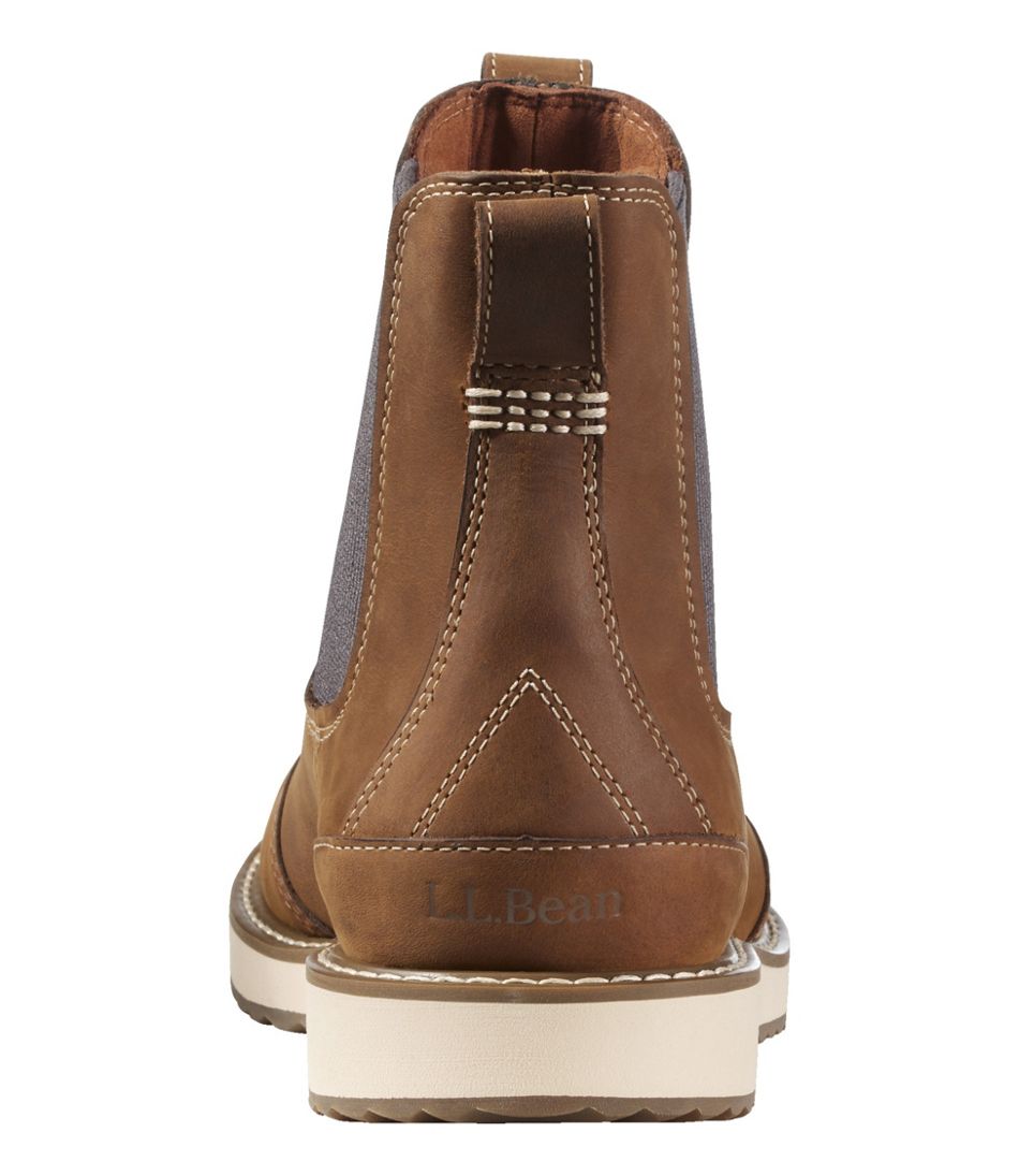L.L.Bean Men's Stonington Chelsea Boots, Leather FOOTWEAR