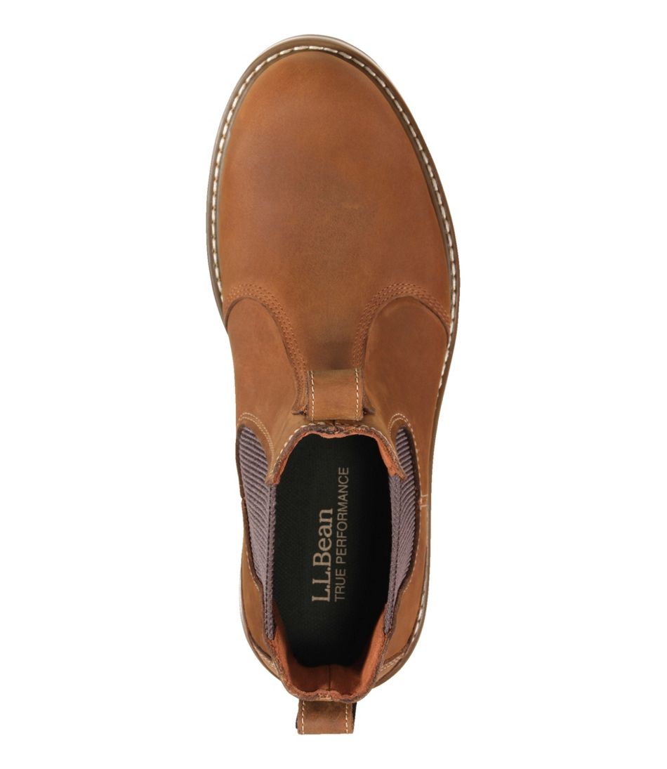 L.L.Bean Men's Stonington Chelsea Boots, Leather FOOTWEAR