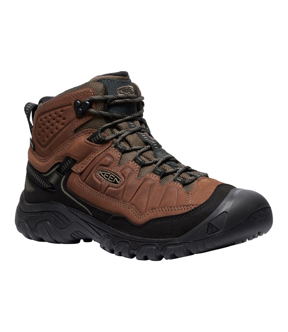 L.L.Bean Men's Keen Targhee IV Mid Waterproof Hiking Boots FOOTWEAR