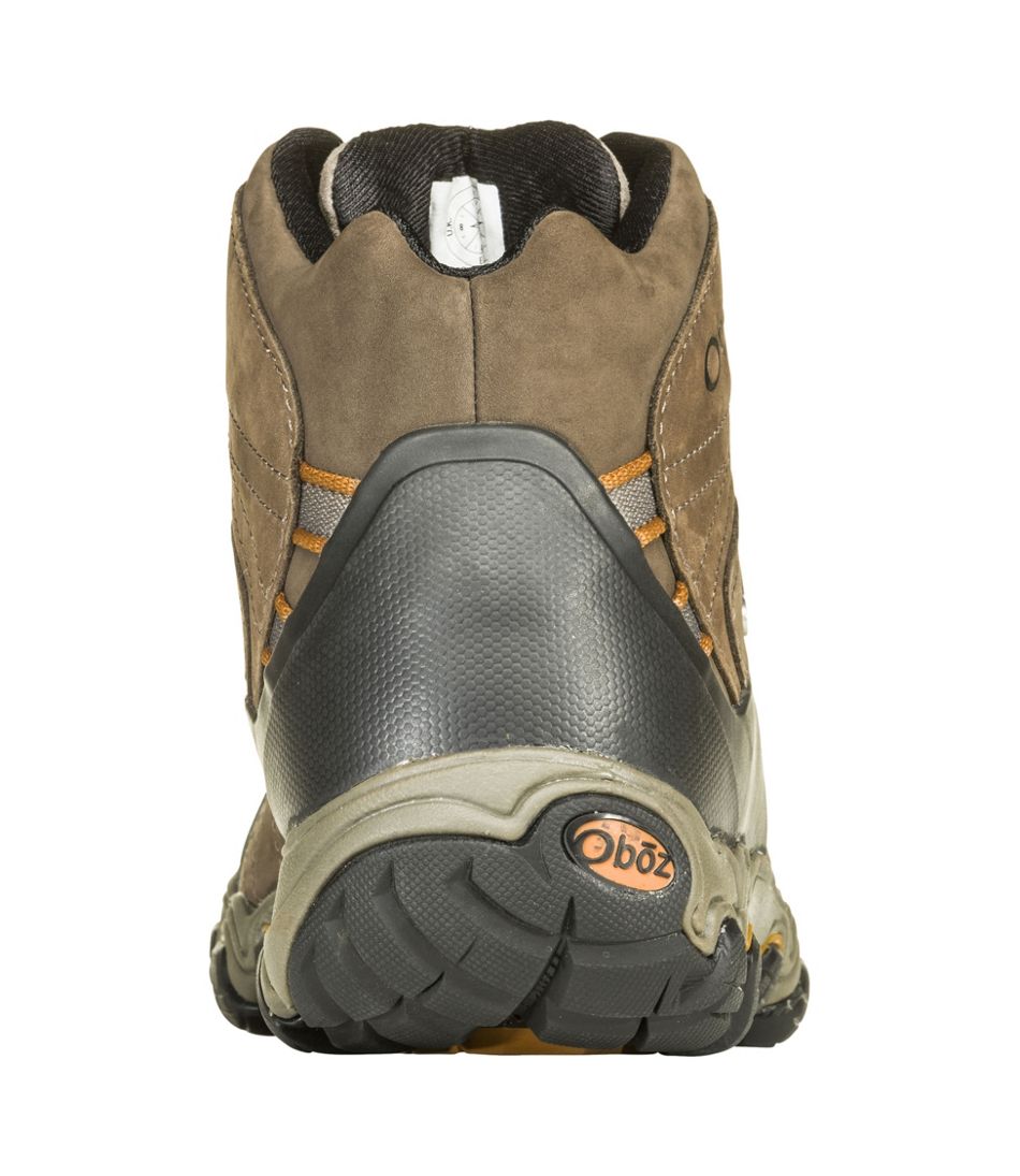L.L.Bean Men's Oboz Bridger Mid B-Dry Hiking Boots FOOTWEAR