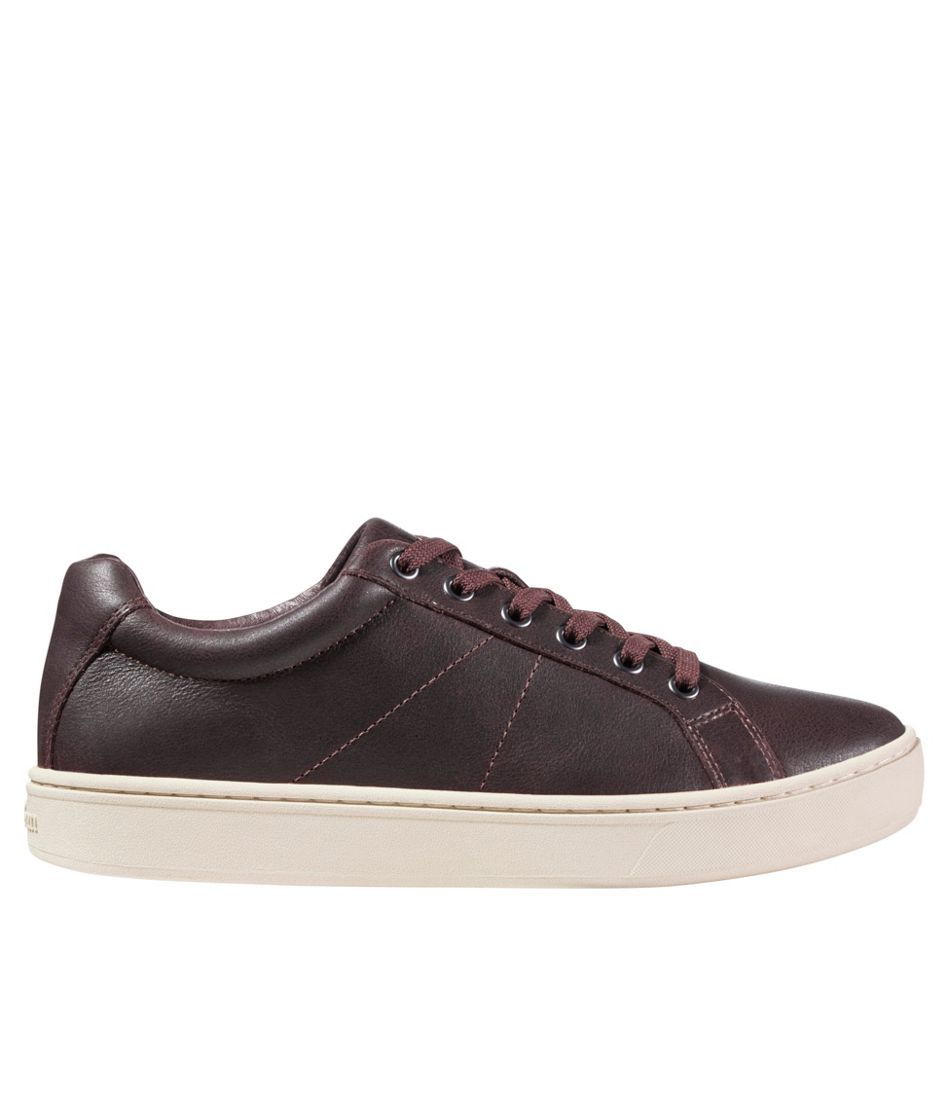 L.L.Bean Men's Eco Bay Sneakers, Leather FOOTWEAR