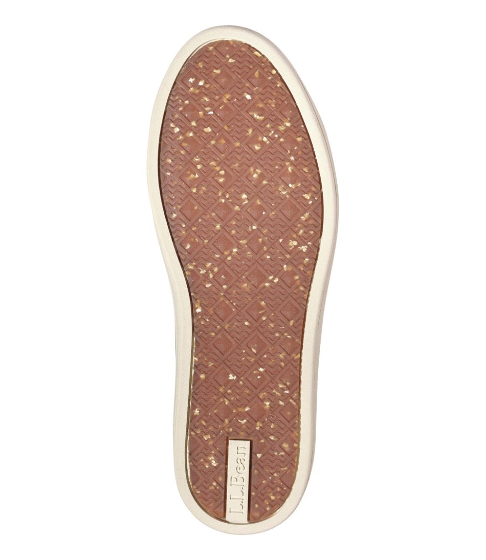 L.L.Bean Men's Eco Bay Sneakers, Leather FOOTWEAR