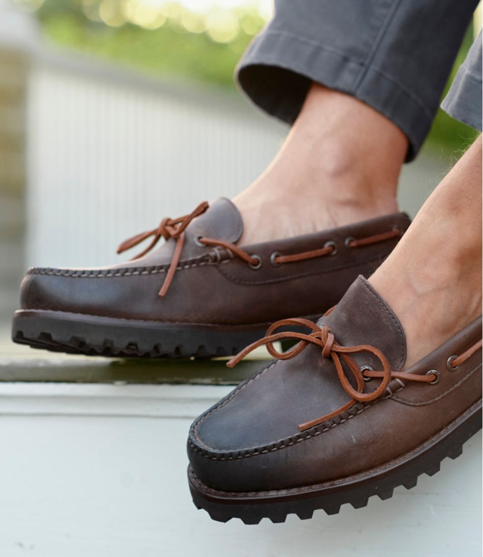 L.L.Bean Men's Allagash Handsewn Mocs, One-Eye FOOTWEAR