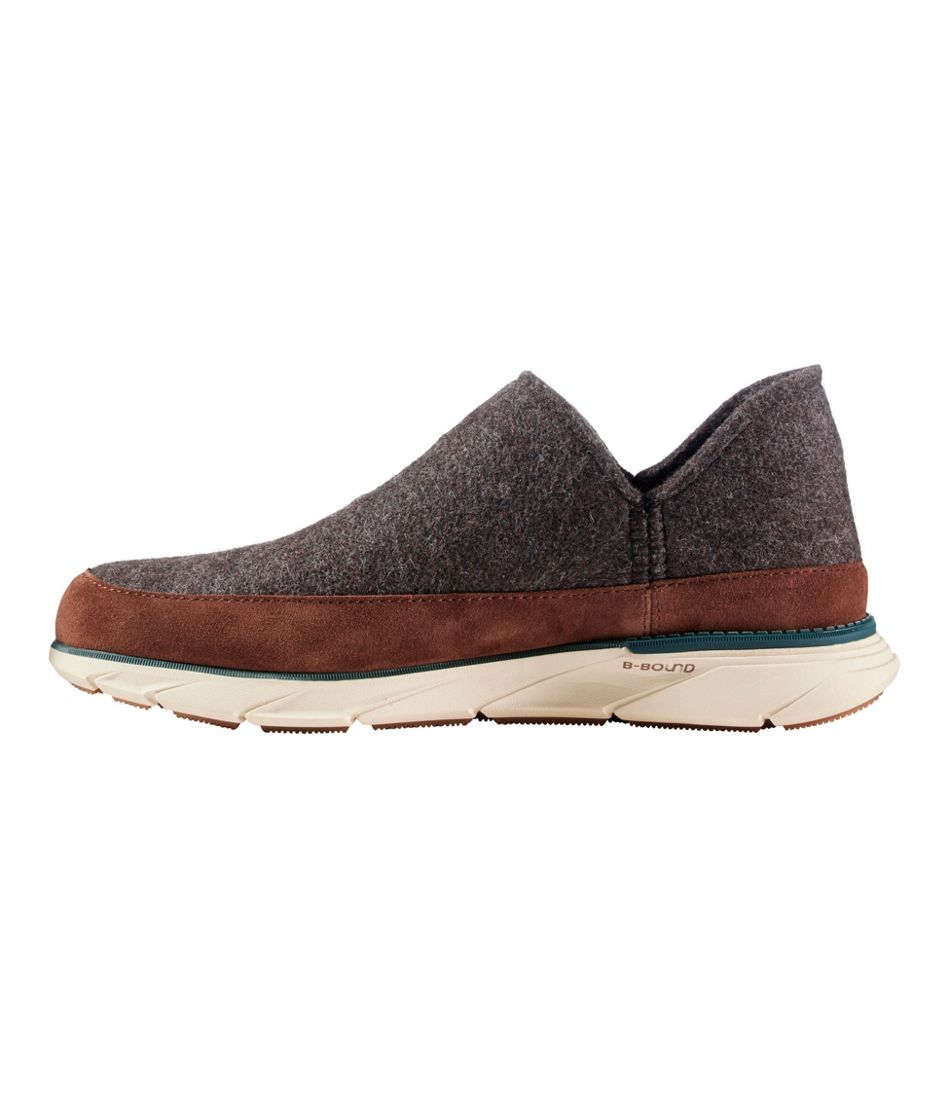 L.L.Bean Men's Downeast Slip-Ons, Wool FOOTWEAR