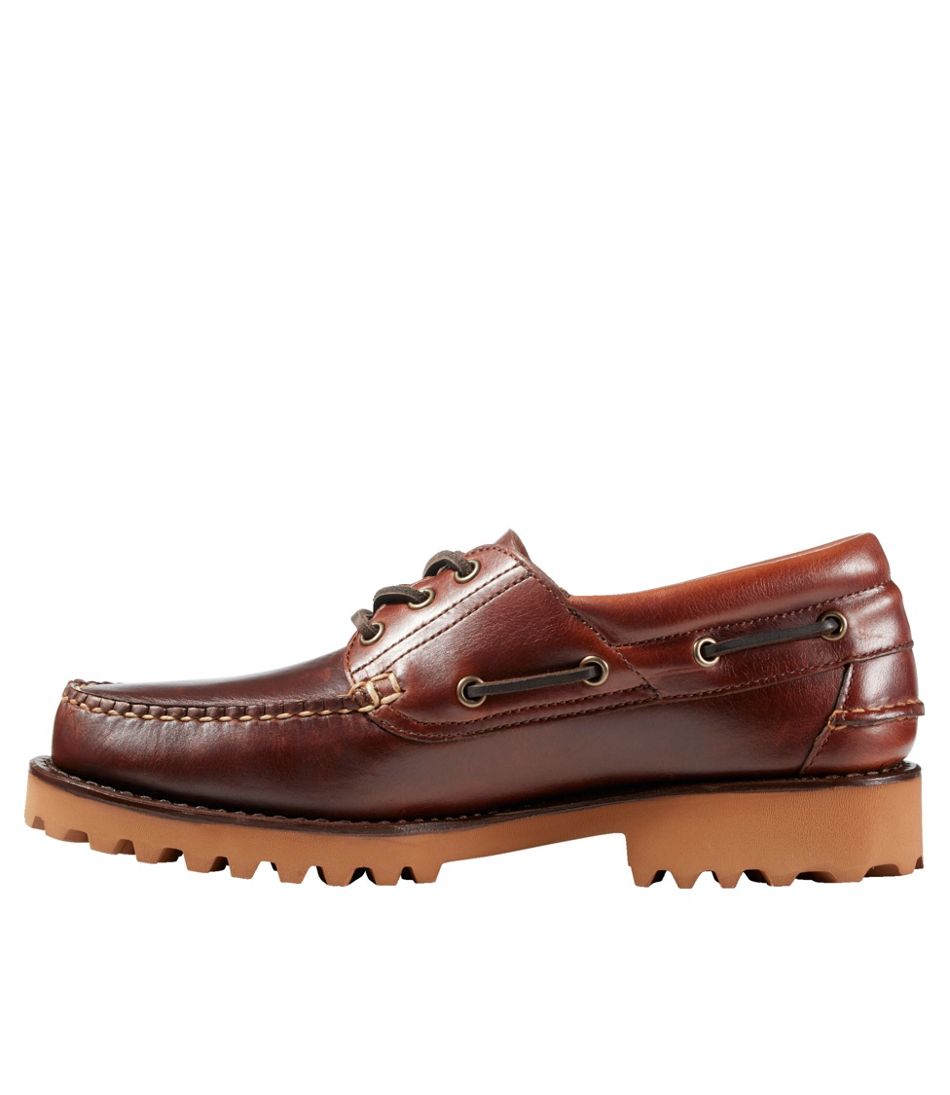 L.L.Bean Men's Allagash Handsewn Mocs, 3-Eye FOOTWEAR|SALE