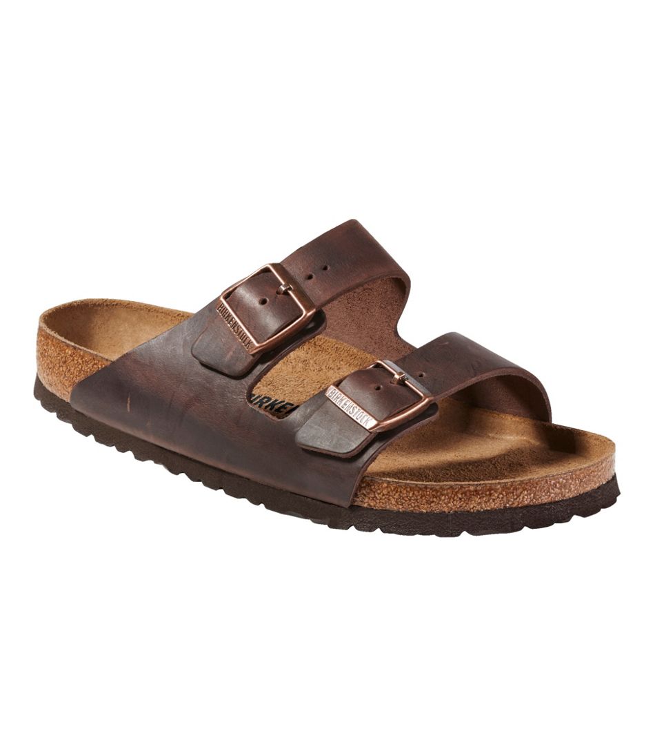L.L.Bean Men's Birkenstock Arizona Leather Sandals FOOTWEAR