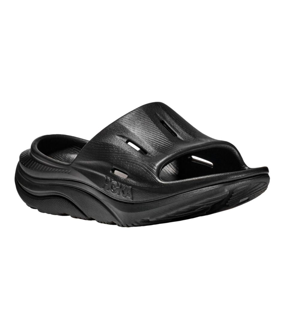 L.L.Bean Adults' Hoka Ora Recovery Slides 3 FOOTWEAR