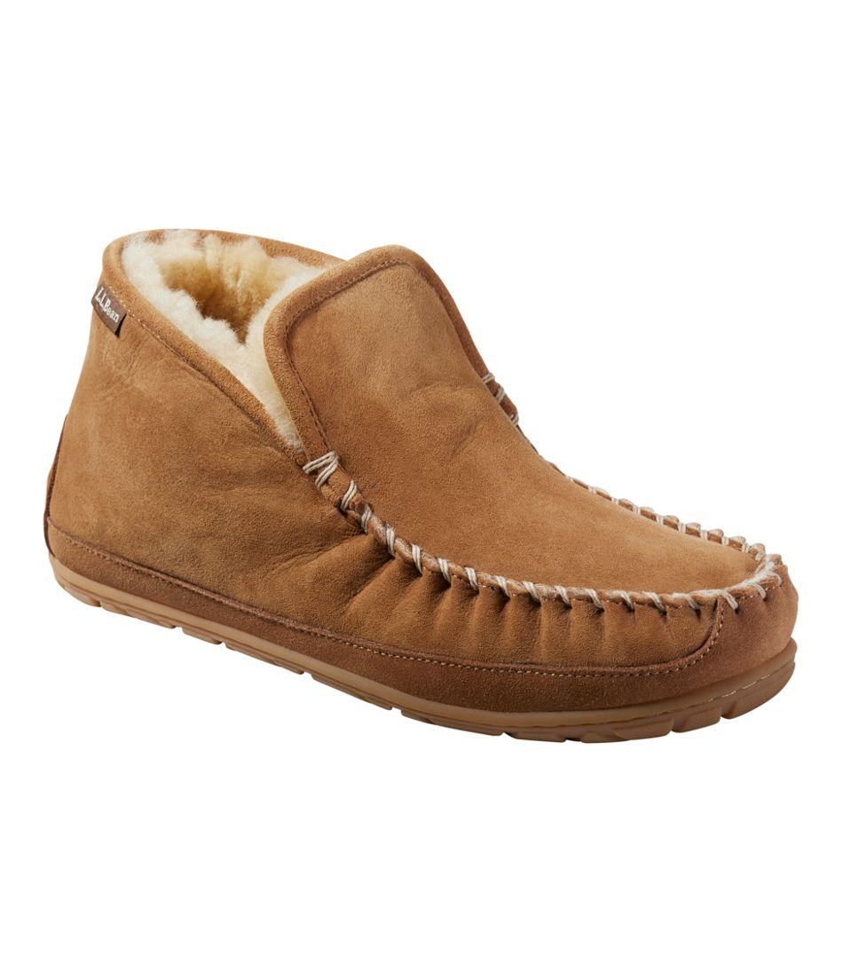 L.L.Bean Men's Wicked Good Slippers, Boot Moc FOOTWEAR