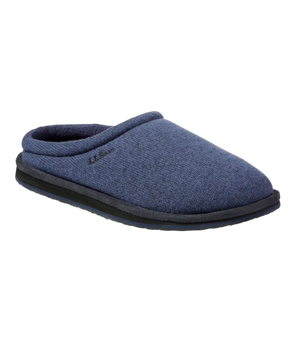 L.L.Bean Men's Sweater Fleece Scuffs FOOTWEAR