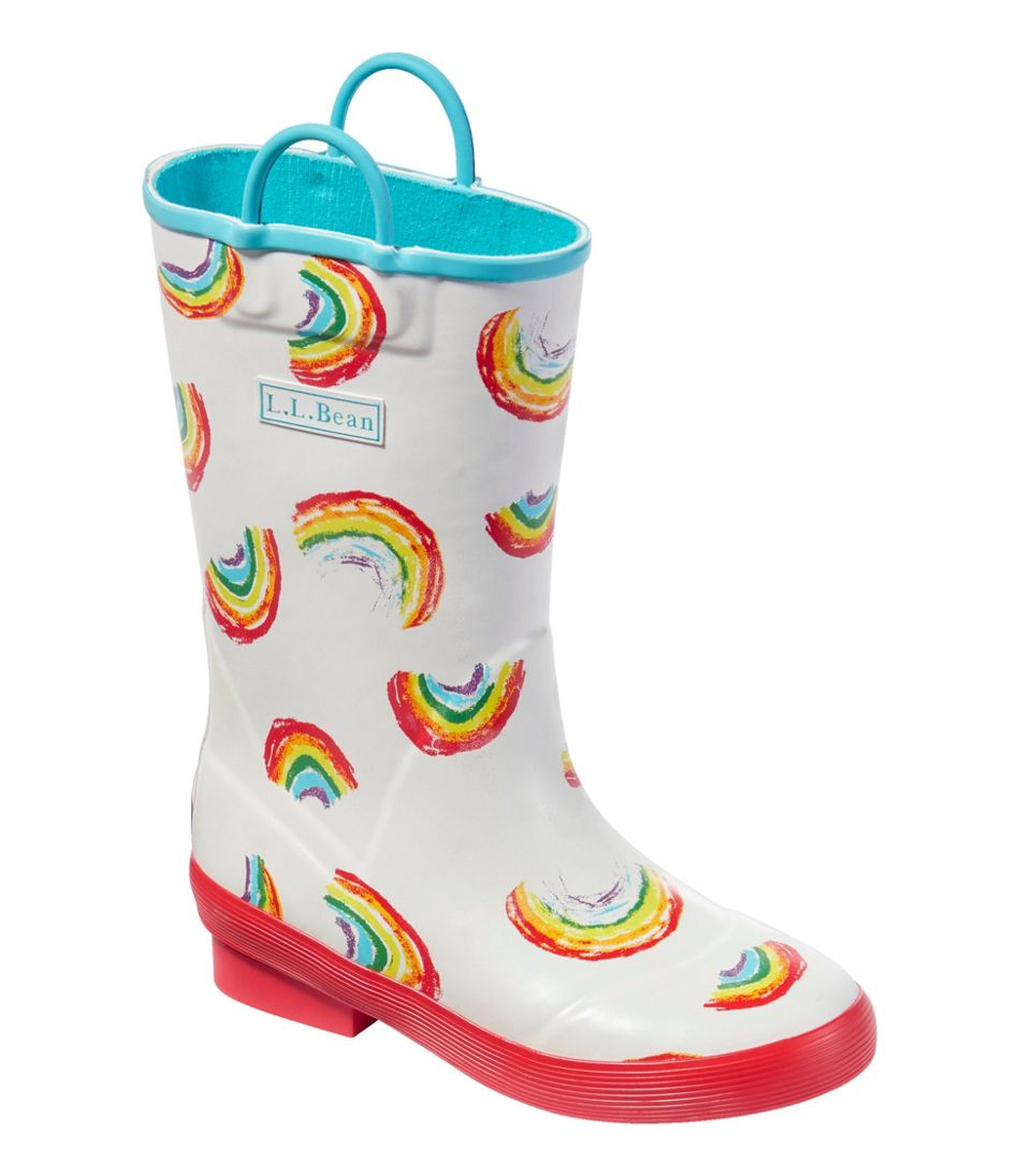 L.L.Bean Kids' Puddle Stompers Rain Boots, Print FOOTWEAR|SALE
