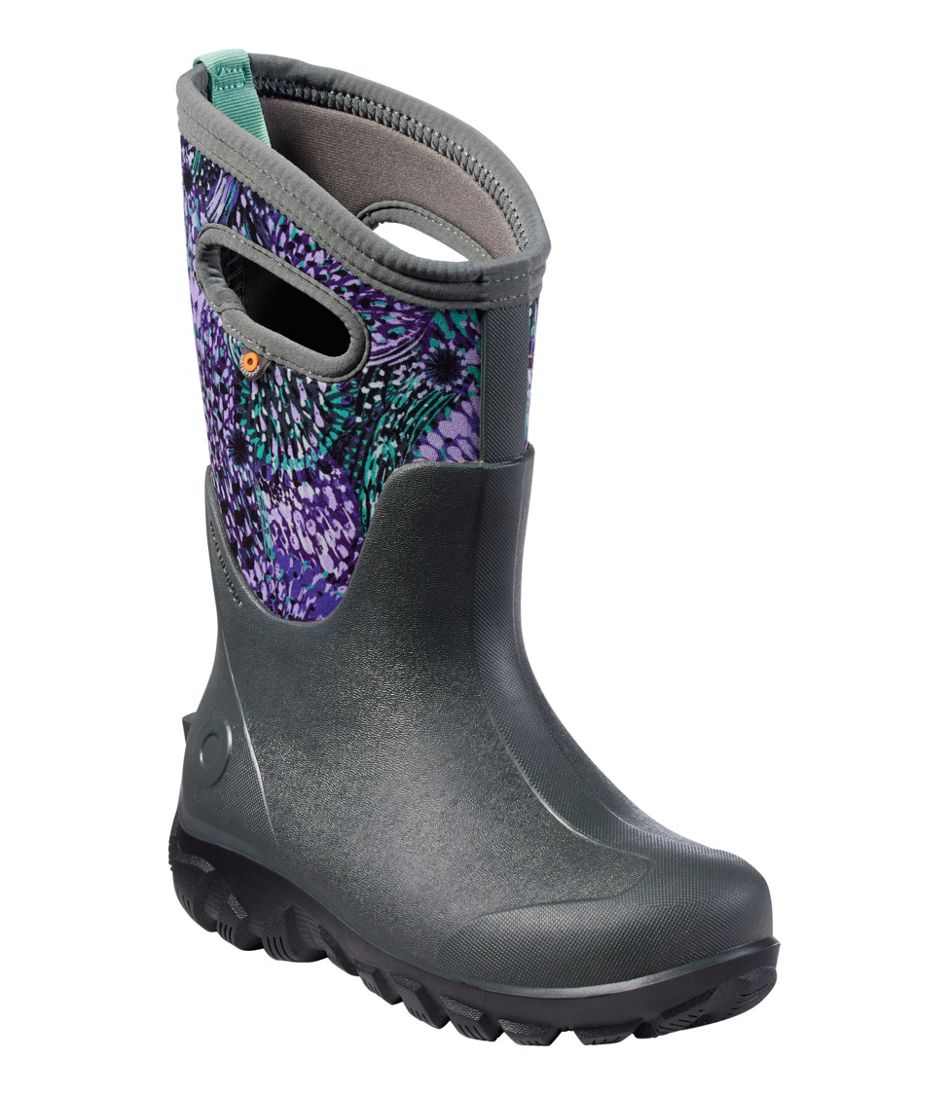 L.L.Bean Kids' Bogs Classic Boots, Dandelion FOOTWEAR