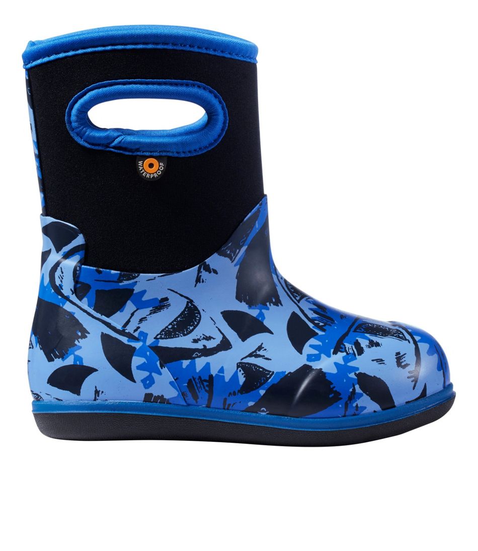 L.L.Bean Toddlers' Baby Bogs, Classic Sharks FOOTWEAR