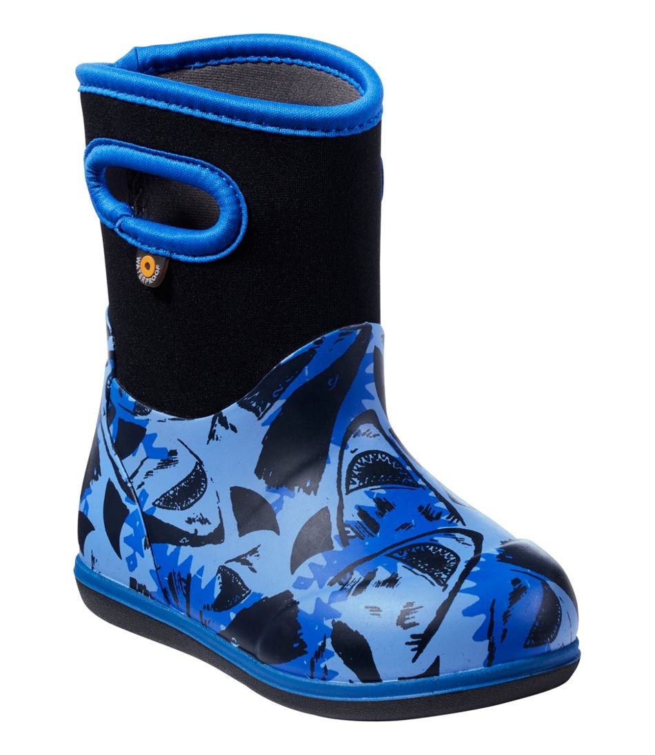 L.L.Bean Toddlers' Baby Bogs, Classic Sharks FOOTWEAR
