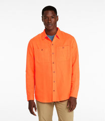 L.L.Bean Men's Double L Field Shirt, Hunter Orange OUTDOOR EQUIPMENT|CLOTHING