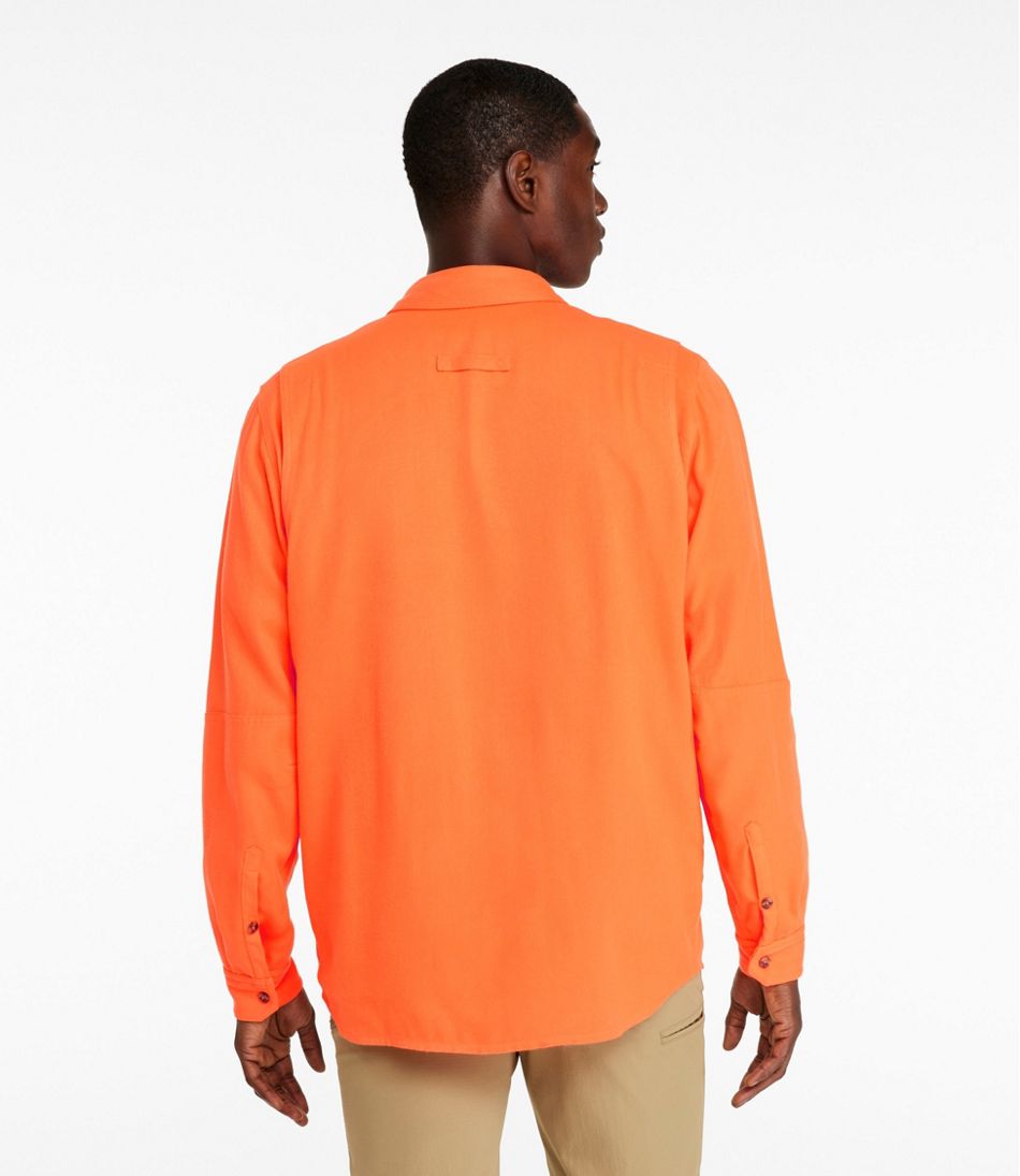 L.L.Bean Men's Double L Field Shirt, Hunter Orange OUTDOOR EQUIPMENT|CLOTHING
