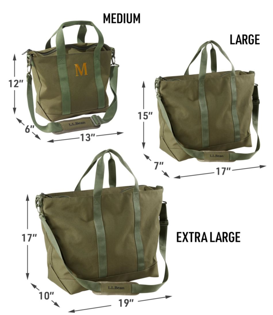 L.L.Bean Zip Hunter's Tote Bag With Strap OUTDOOR EQUIPMENT|BAG & TRAVEL