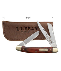 L.L.Bean Double L® Pocket Knife, Three Blade OUTDOOR EQUIPMENT