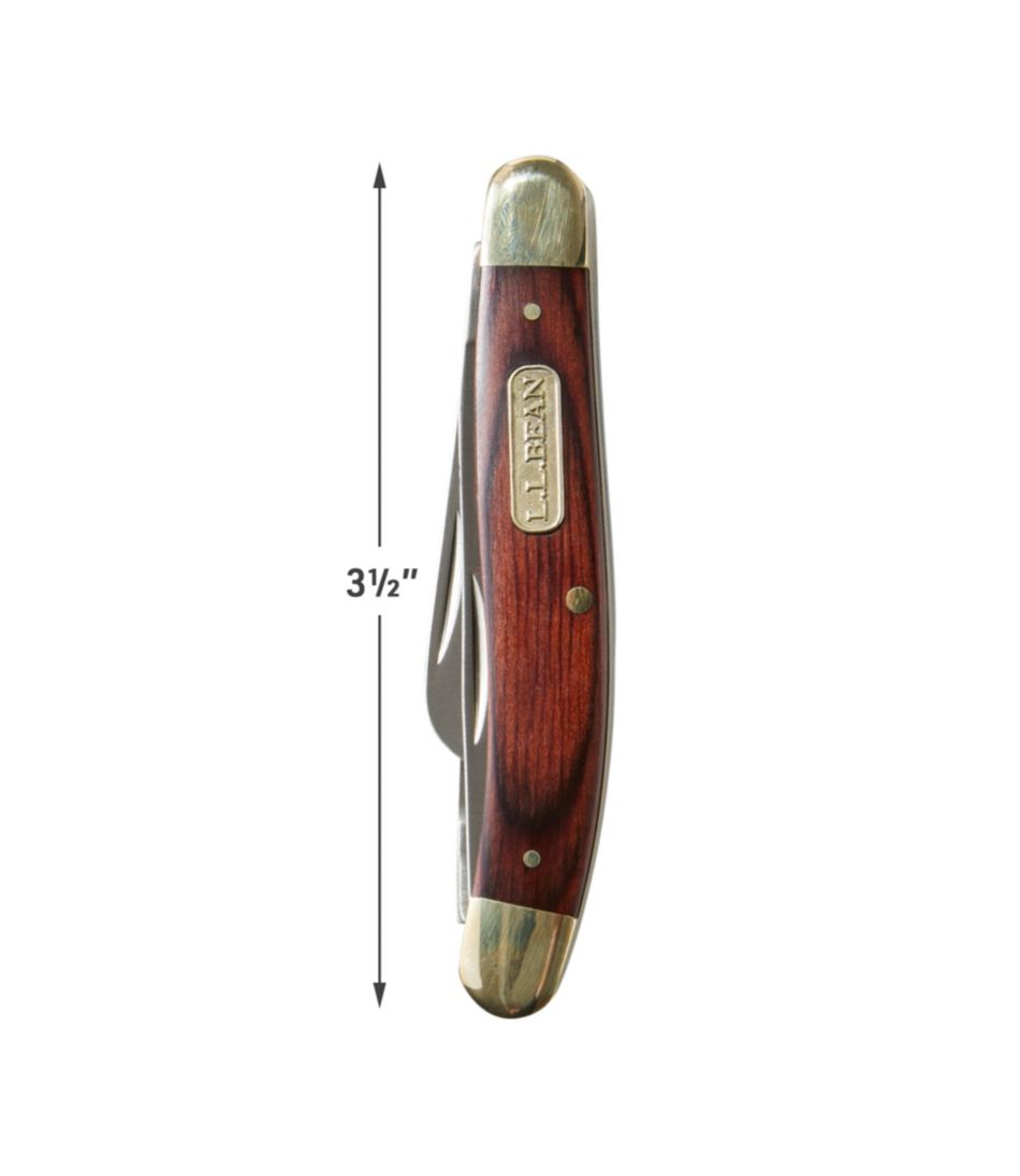L.L.Bean Double L® Pocket Knife, Three Blade OUTDOOR EQUIPMENT