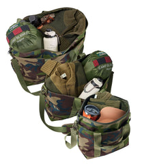 L.L.Bean Zip Hunter's Tote Bag With Strap, Camo OUTDOOR EQUIPMENT|BAG & TRAVEL