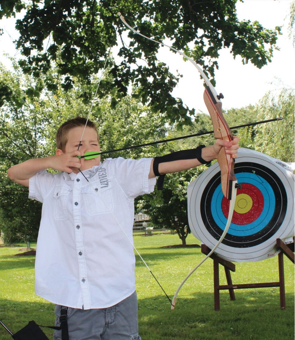 L.L.Bean First Shot Archery Set OUTDOOR EQUIPMENT|HOME GOODS