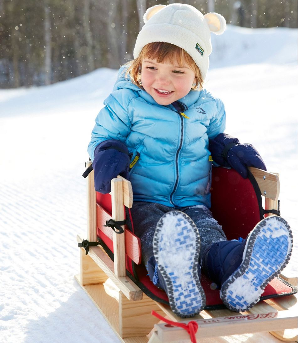 L.L.Bean Kids' Pull Sled and Cushion Set OUTDOOR EQUIPMENT