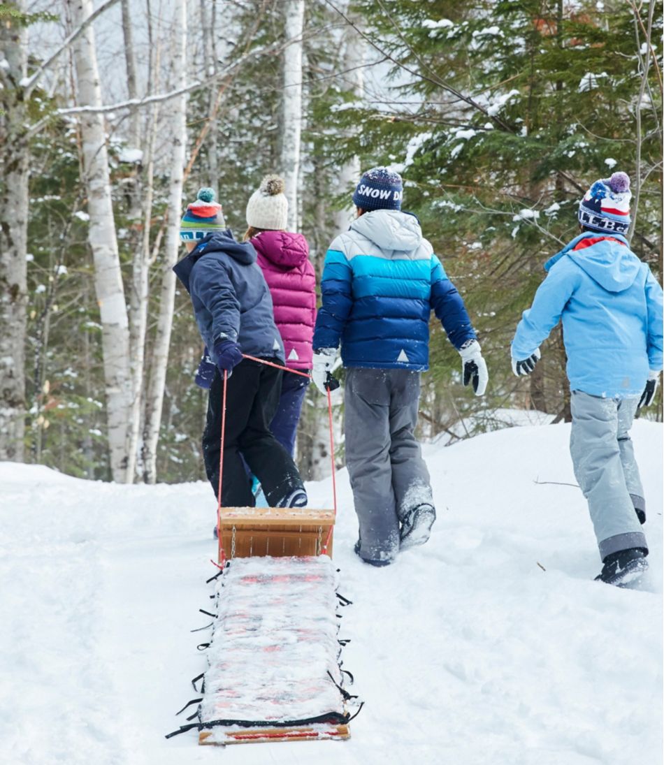 L.L.Bean Toboggan and Cushion Set OUTDOOR EQUIPMENT