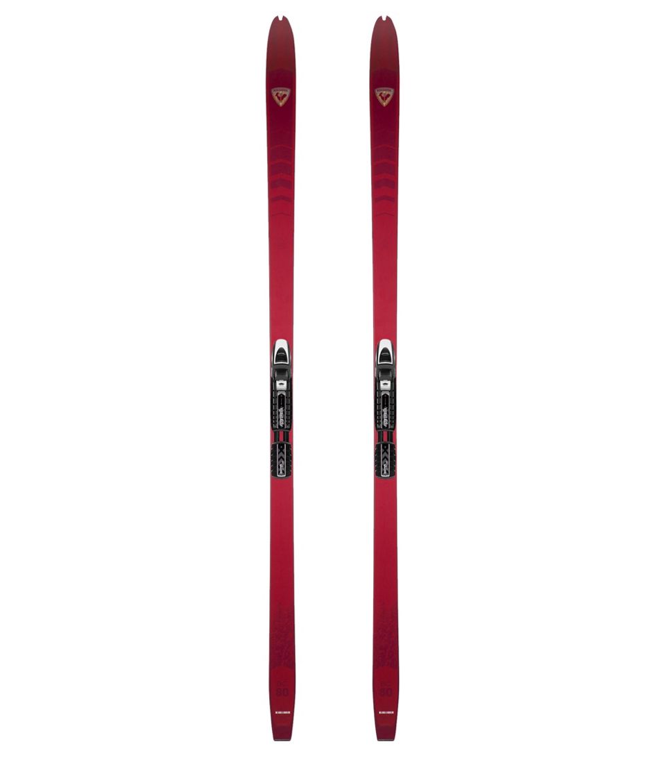 L.L.Bean Rossignol BC 80 Backcountry Skis With Mounted NNN BC Auto Bindings OUTDOOR EQUIPMENT