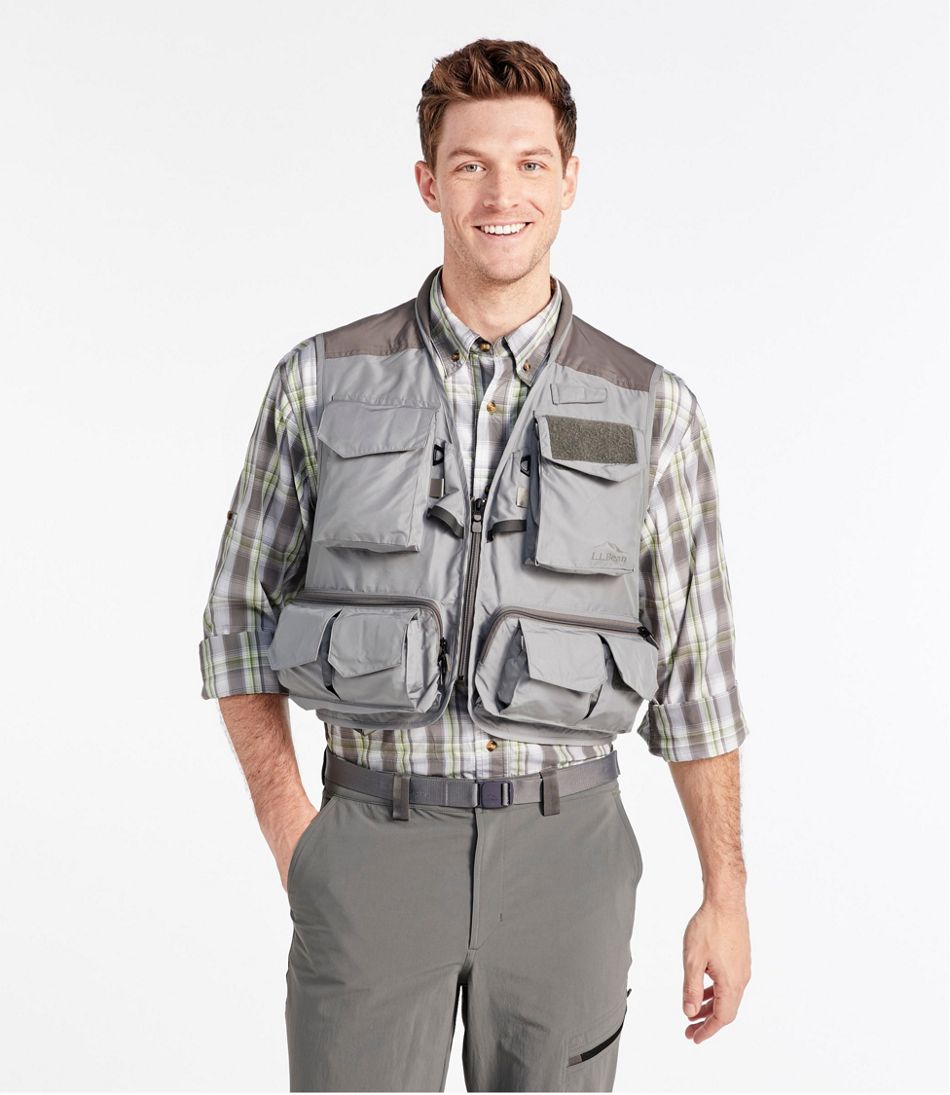 L.L.Bean Men's Angler Fishing Vest OUTDOOR EQUIPMENT